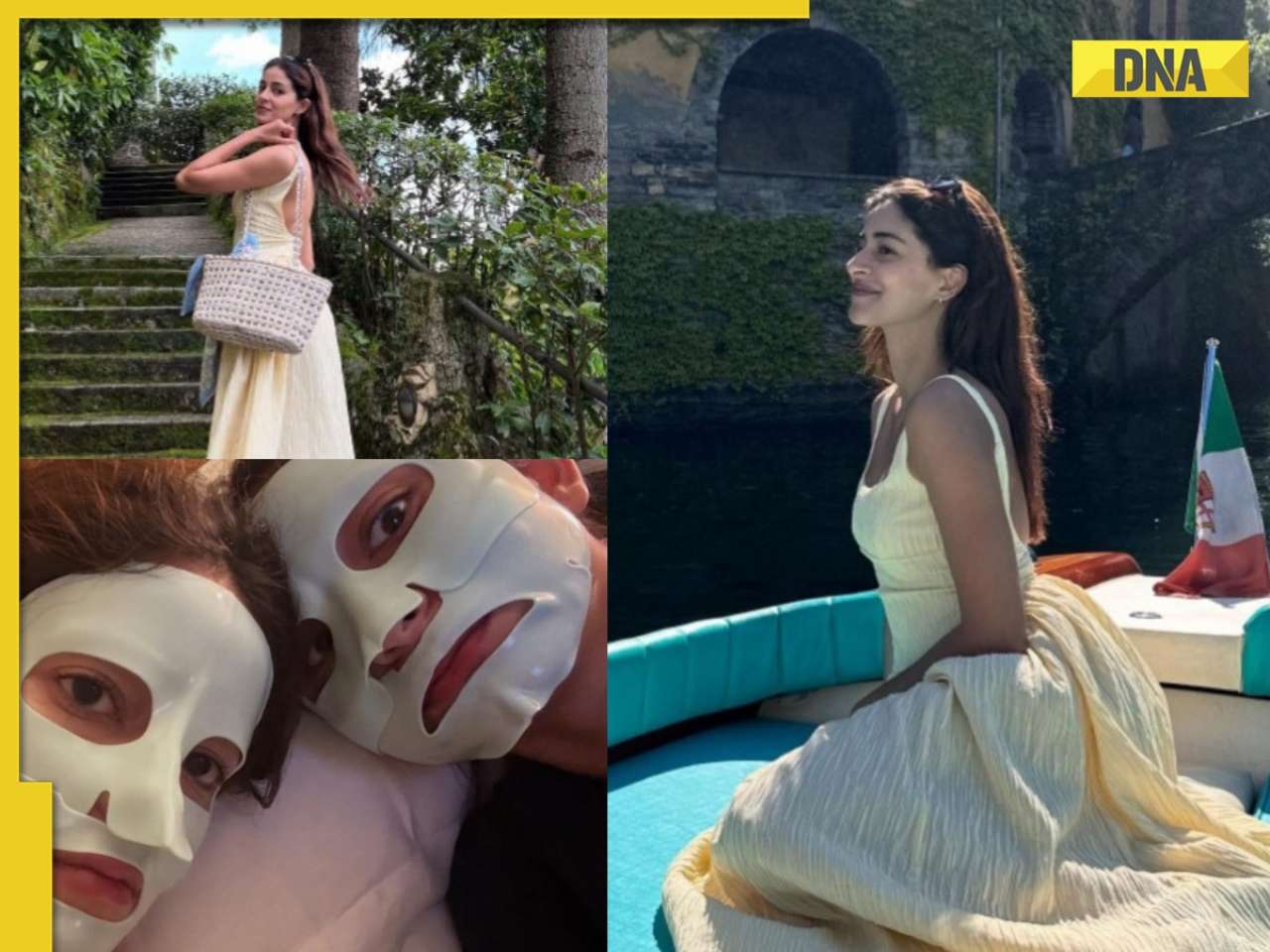 Ananya Panday is living 'sweet Italian life' ahead of Chanel cruise show: From jet ride to spa time with sister Rysa