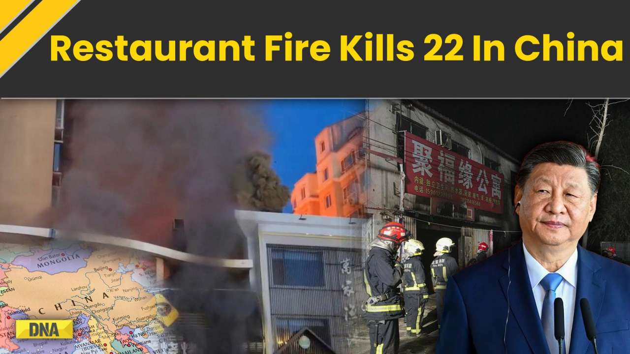 China Restaurant Fire: 22 People Killed, 3 Injured In Liaoyang City Restaurant Fire | China News