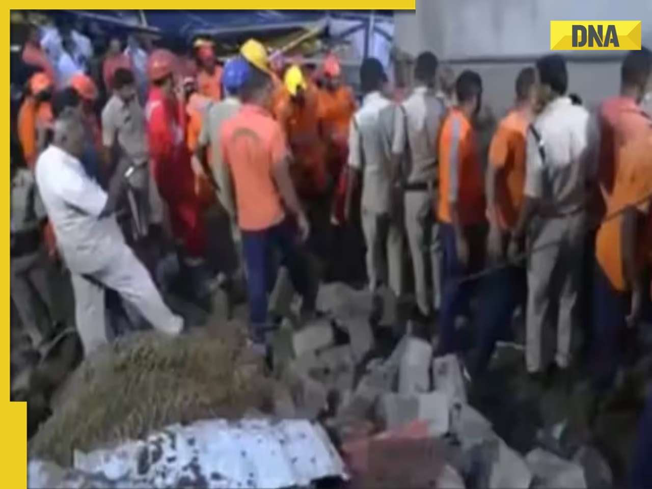 7 killed after 20-foot-long temple wall collapses during Chandanotsavam festival in Visakhapatnam