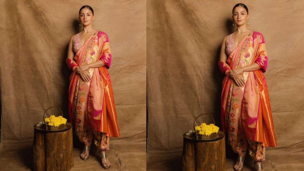 Printed dhoti pants