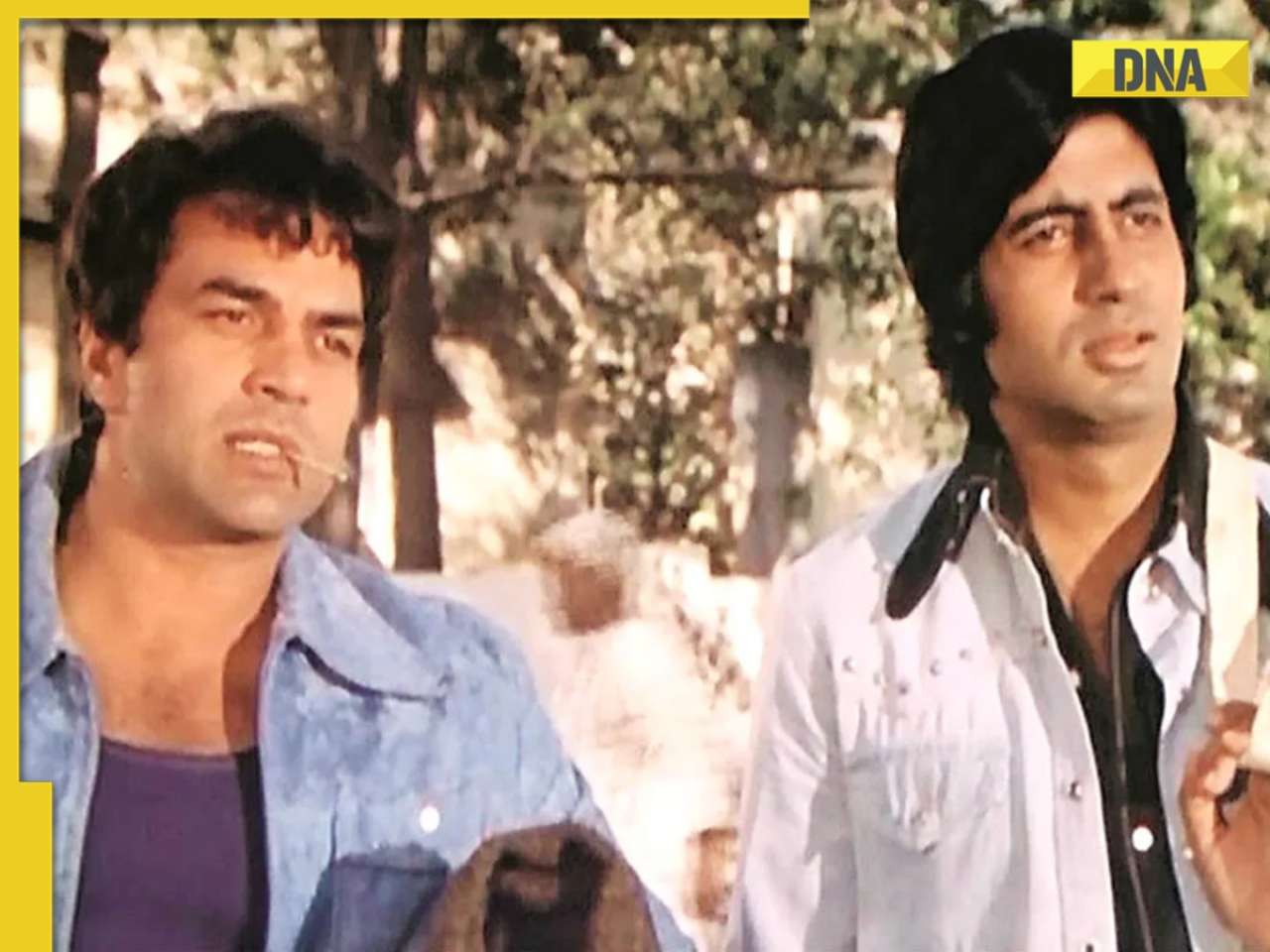 Dharmendra got tired of shooting THIS scene of Sholay repeatedly, fired real bullet at Amitabh Bachchan and then...
