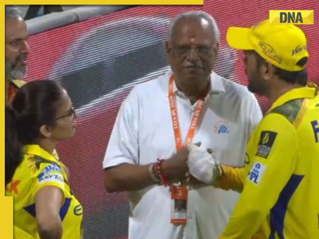 Watch: MS Dhoni has lengthy discussion with CSK CEO after Punjab Kings knock them out of IPL 2025 playoffs race