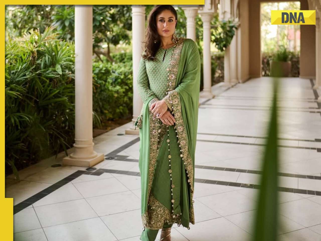 Kareena Kapoor Khan brightens up summer in a regal green kurta set