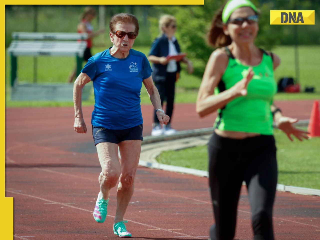 91-year-old Italian woman breaks sprinting world record; Here's what keeps her fit at this age