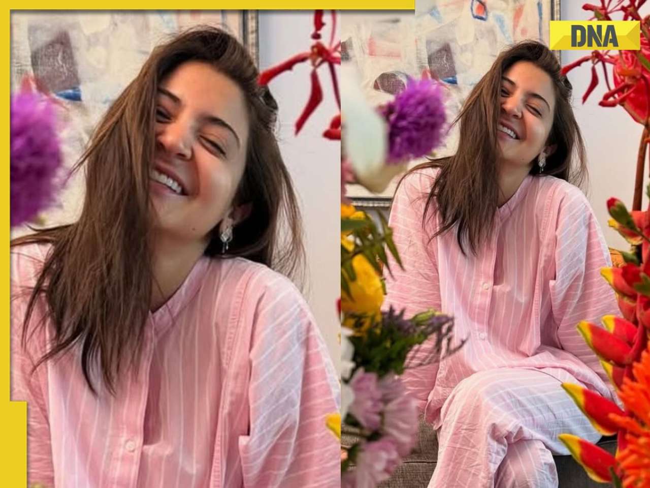 Anushka Sharma wears the prettiest pink co-ord for her 37th birthday celebration; it costs Rs...