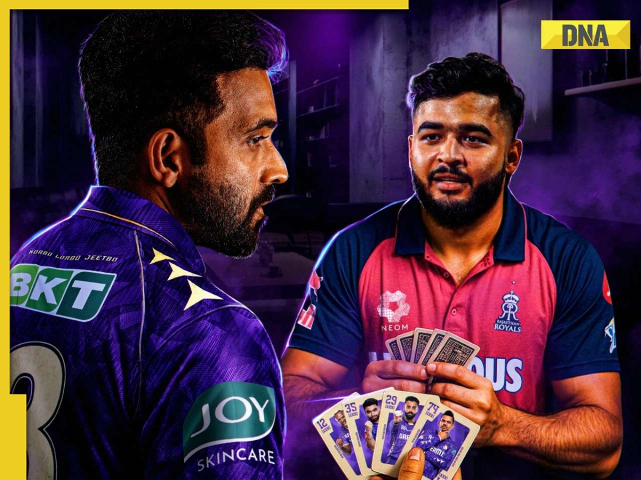 KKR vs RR Live Score: Kolkata Knight Riders win by 1 run against Rajasthan Royals