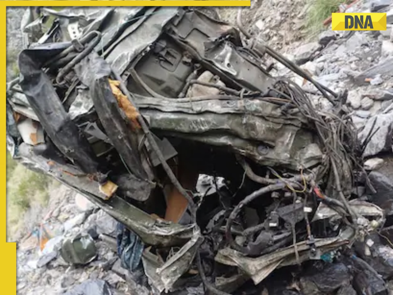 3 soldiers killed as Indian Army vehicle falls into gorge in Jammu and Kashmir's Ramban