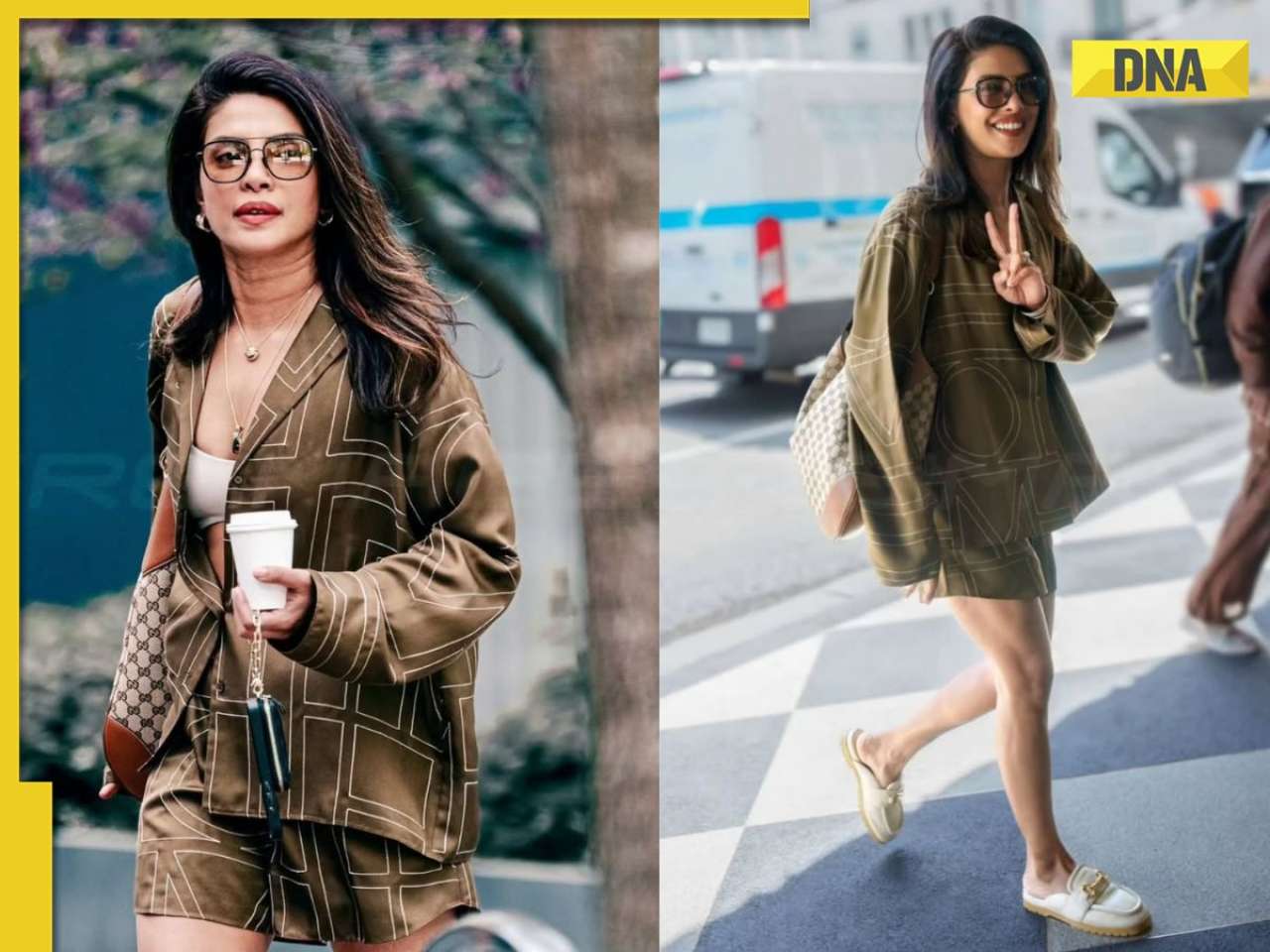 Priyanka Chopra turns heads in brown silk co-ord ahead of Met Gala 2025, check price