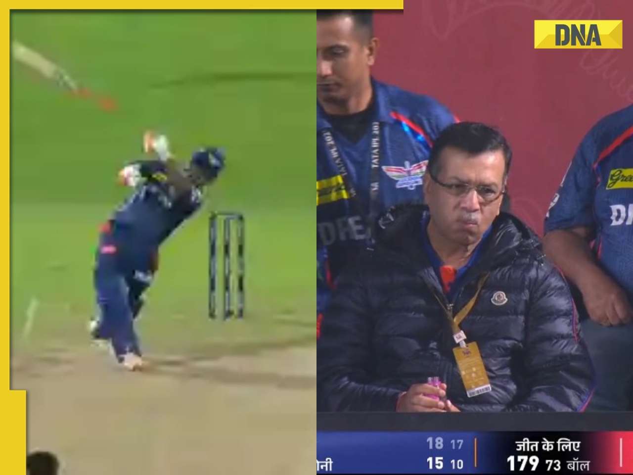 After Rishabh Pant loses his bat and wicket on same delivery, LSG owner Sanjiv Goenka's reaction goes viral, watch
