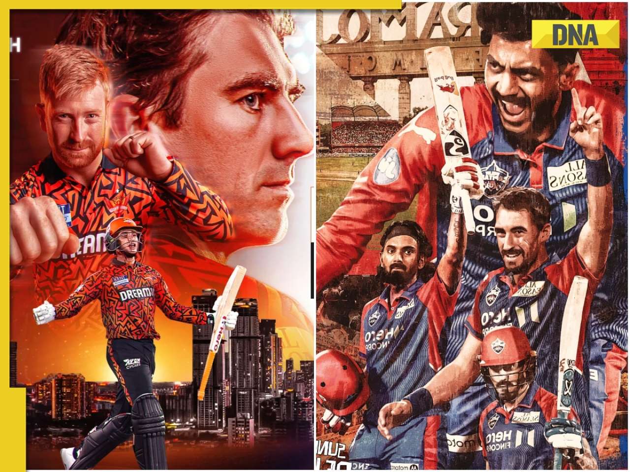 SRH vs DC Live Score: Match called off due to rain, Sunrisers Hyderabad and Delhi Capitals share one point each