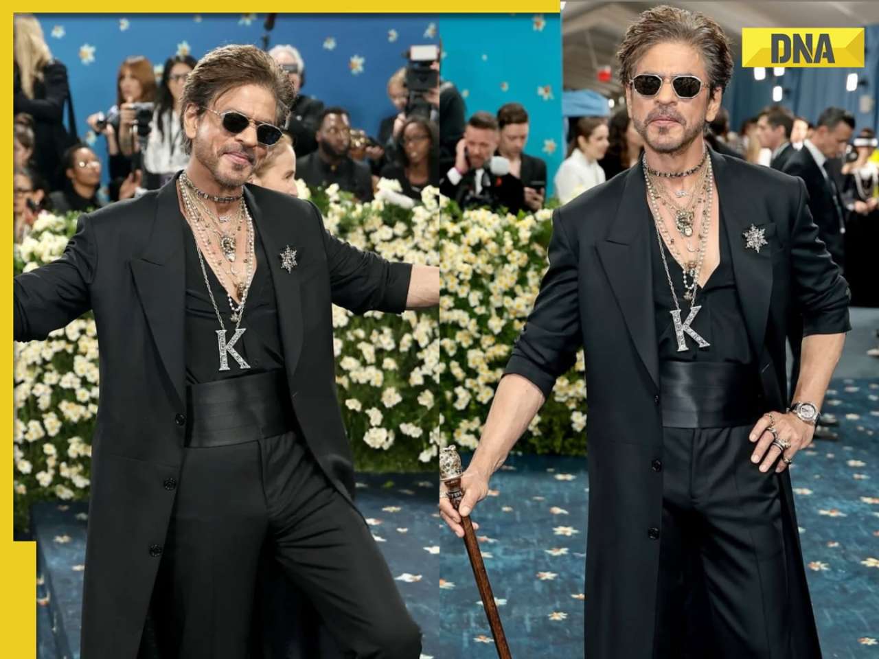 Shah Rukh Khan steals the limelight with his stylish appearance at Met Gala 2025, send fans into frenzy: Watch