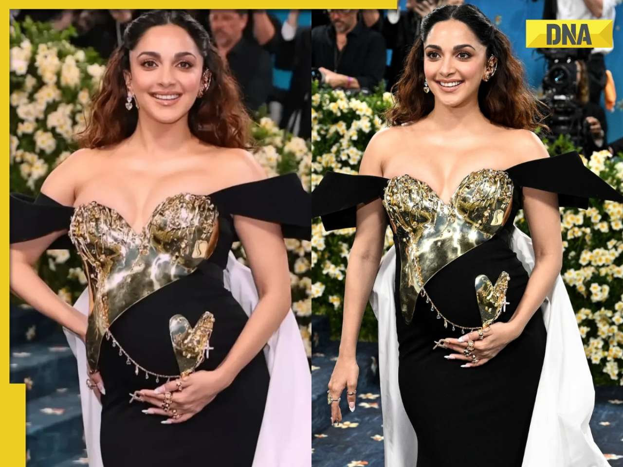 Kiara Advani flaunts her baby bump for first time, makes stunning debut at Met Gala 2025