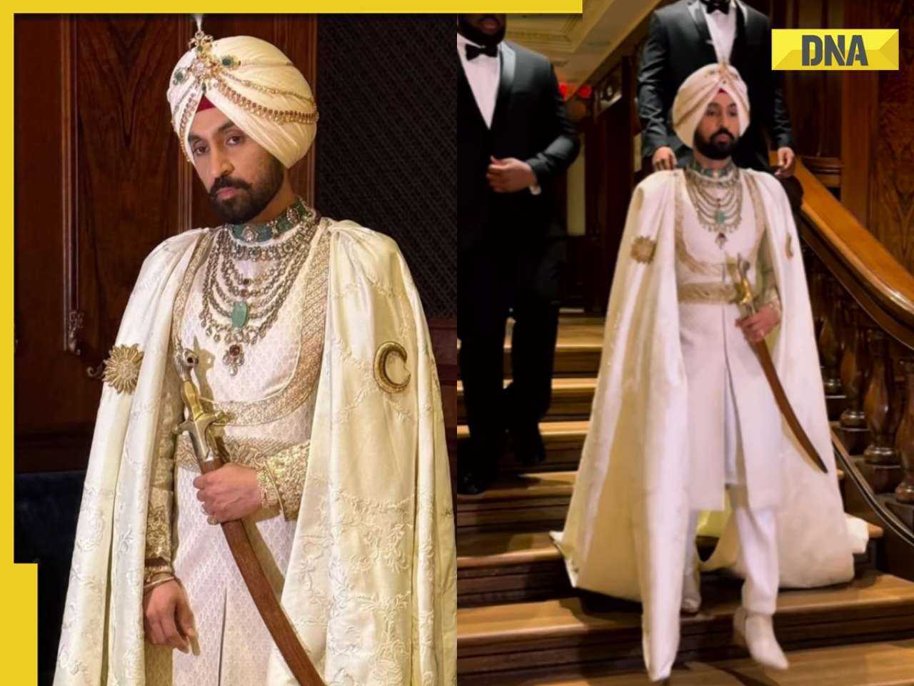 Diljit Dosanjh looks royal Punjabi at Met Gala 2025, stuns fans with his debut look in Maharaja style