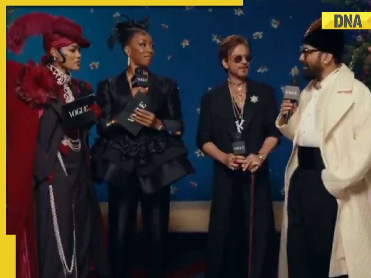 'When you get a man like Shah Rukh Khan...': Sabyasachi schools American reporters who fail to recognise SRK's popularity at 2025 Met Gala, says 'just for your context...'
