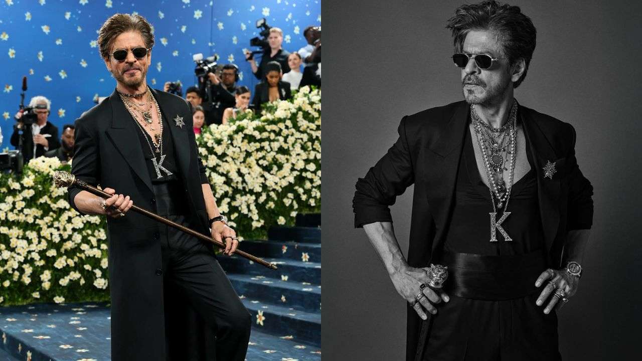 Shah Rukh Khan debuts Met Gala in all Sabyasachi look