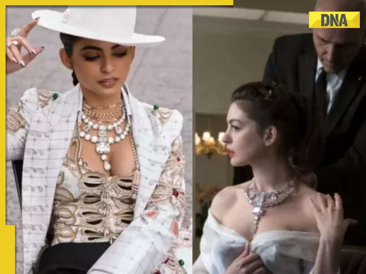 Isha Ambani stuns at Met Gala with mom Nita Ambani’s diamond necklace, similar to Anne Hathaway’s Ocean’s 8 sparkler, see PICS here