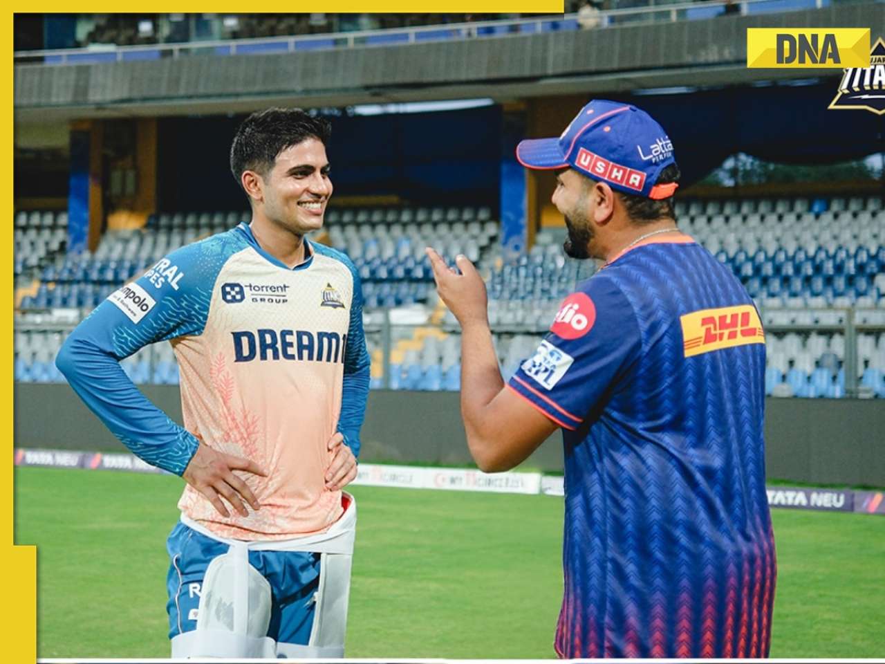 MI vs GT Live Score: Rain stops play again, Gujarat Titans are 5 runs behind the DLS par score