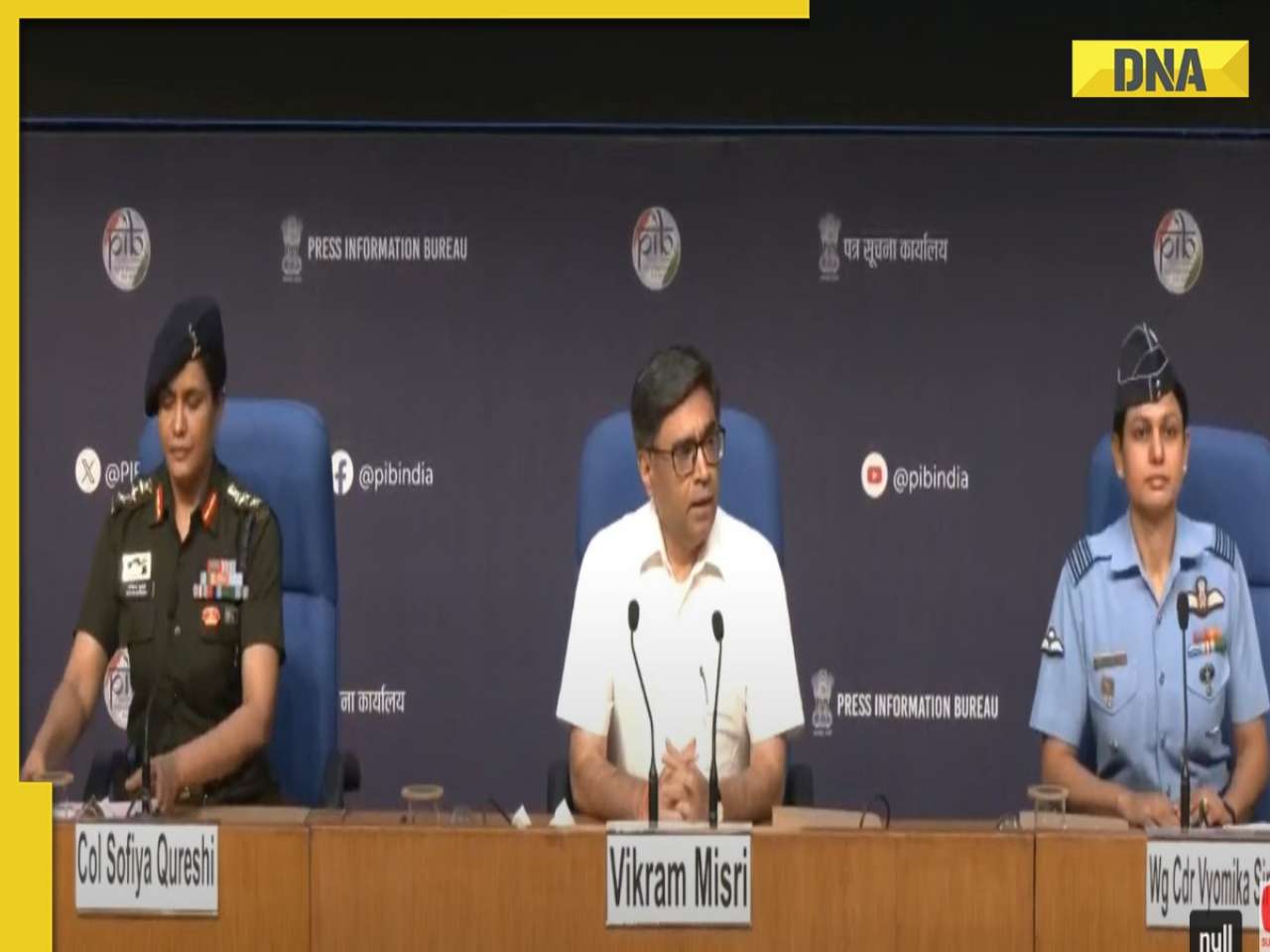 Operation Sindoor Press Briefing HIGHLIGHTS: Pahalgam probe revealed Pakistan link, says Foreign secretary Vikram Misri 