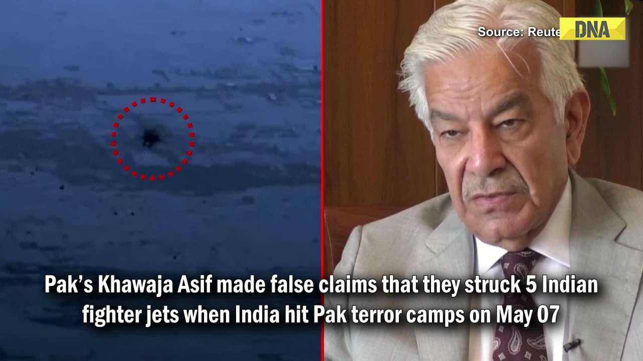 India Pakistan News: Pak Defence Minister Khawaja Asif Asked For Proof Of Shooting Down IAF Jets...