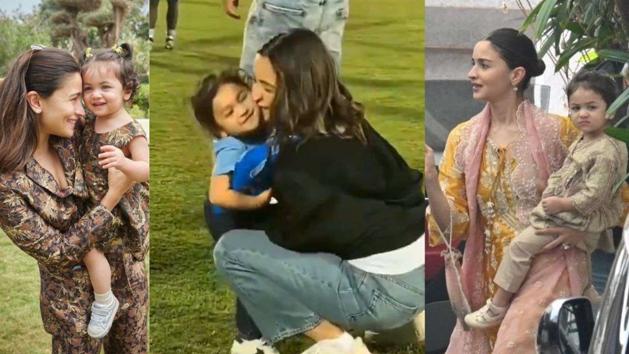 Alia Bhatt with Raha Kapoor