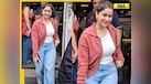  Sara Tendulkar's coffee date look featuring Rs 1.45 lakh bag, chic knit jacket and denim jeans steal the show 