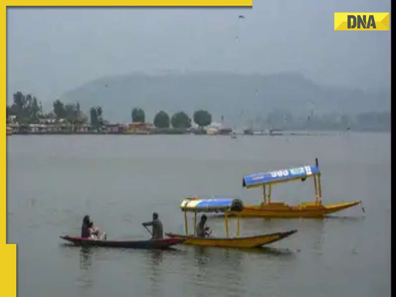 Missile-like object lands in Dal Lake, loud explosions heard in Srinagar