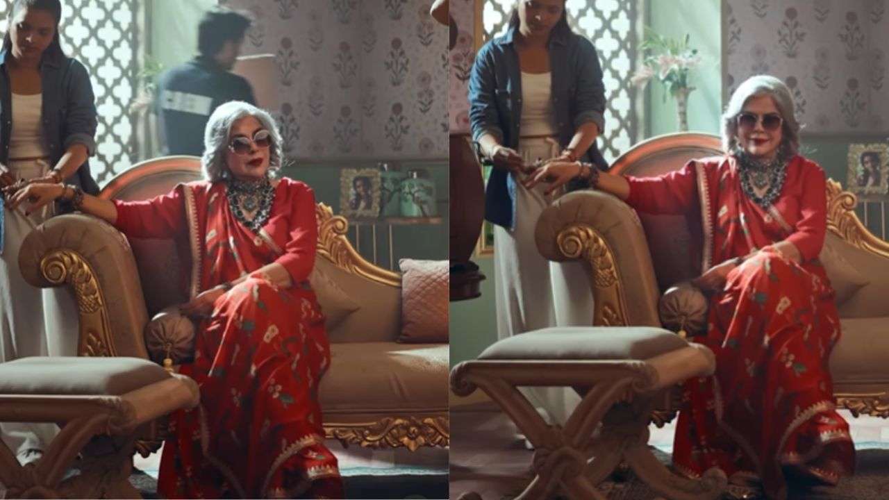 The royal red saree
