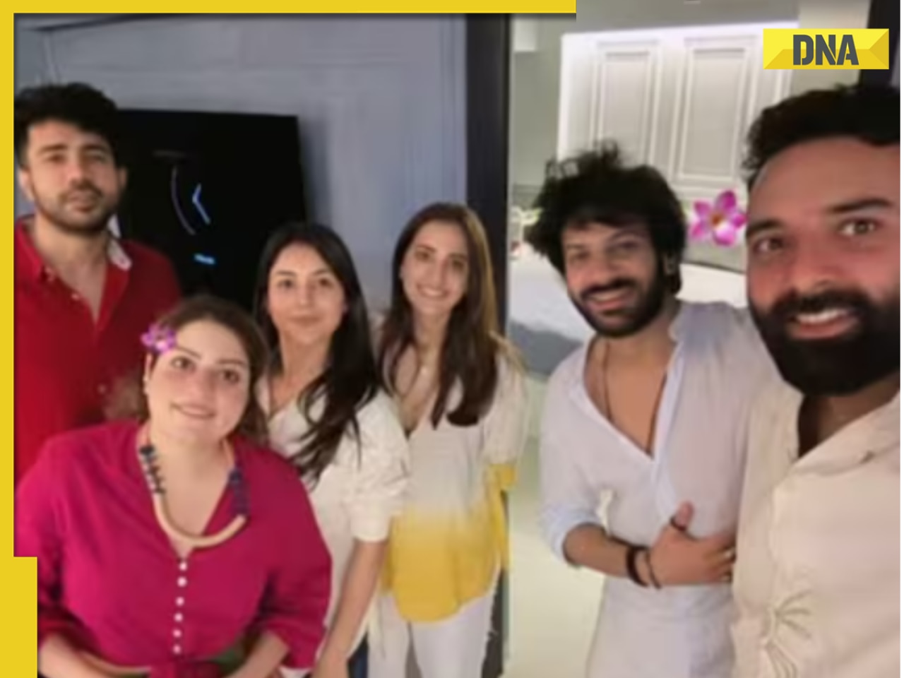 Kusha Kapila shares frame with Abhishek Upmanyu amid dating rumour with Anubhav Singh Bassi, pic goes viral