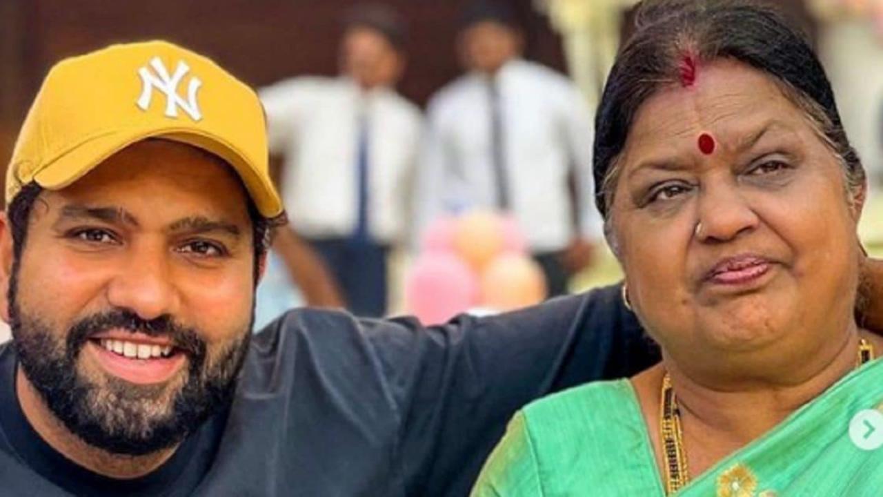 रोहित शर्मा की मां