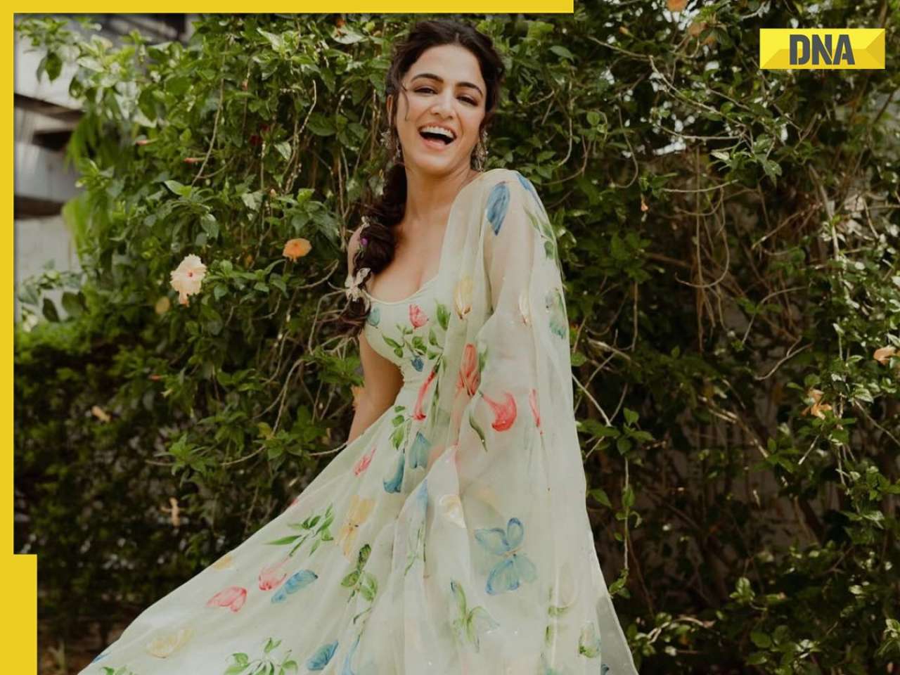 Wamiqa Gabbi's latest outfit is breaking the internet, slays ethereal floral look; see in pics