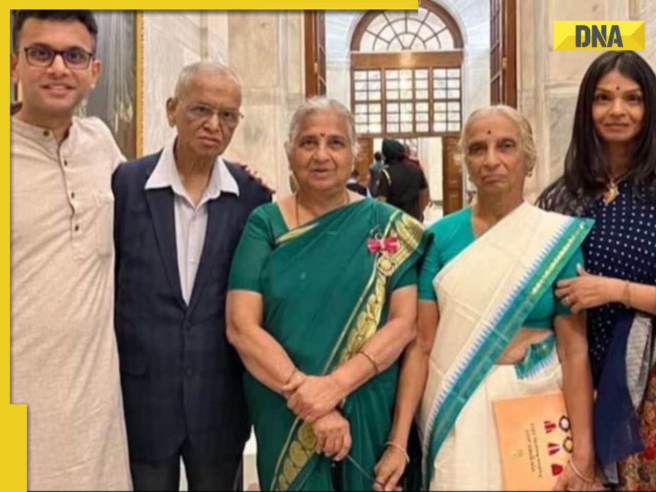 This is biggest shareholder in Infosys, it's not Narayana Murthy, Sudha Murty, Akshata Murty, Rohan Murty, it is...