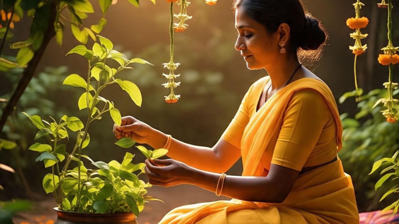 तुलसी के पत्ते न तोड़ें