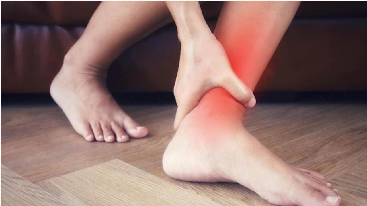 पैरों में दर्द या ऐंठन