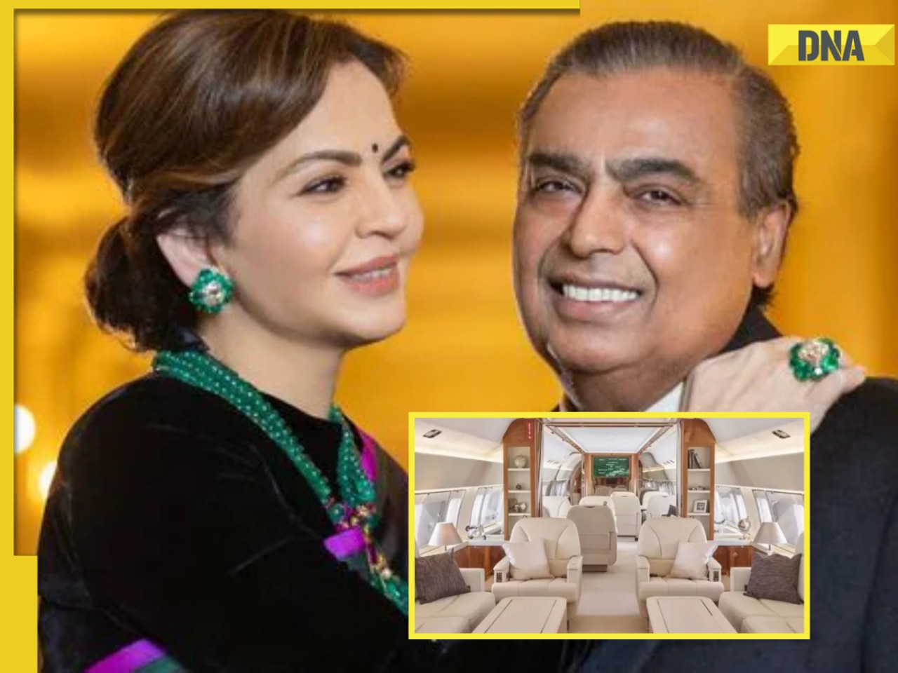 Nita Ambani's luxurious private jet gifted by Mukesh Ambani, has master bedroom, jacuzzi, meeting room, price will SHOCK you, its Rs…