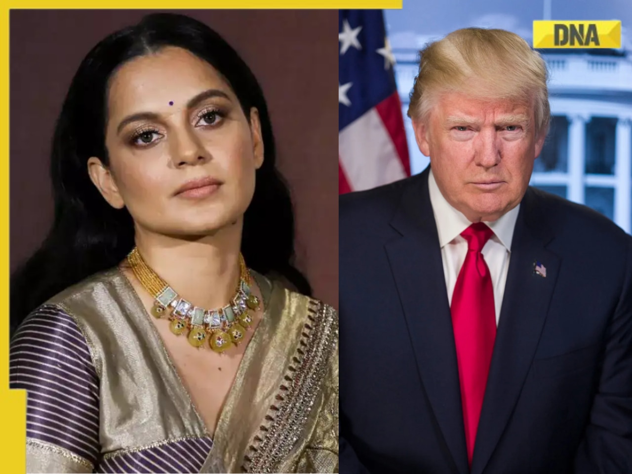 Kangana Ranaut 조롱 인 Donald Trump는 그를 Narendra Modi 총리의 “질투”, “불확실한”이라고 부르며 나중에 트윗을 삭제하고 “후회 …”