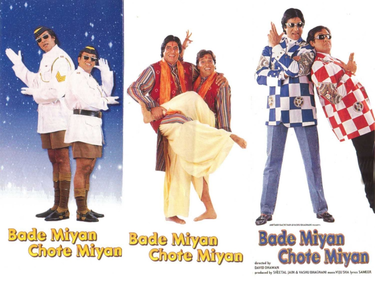 Amitabh Bachchan and Govinda's Bade Miyan Chote Miyan