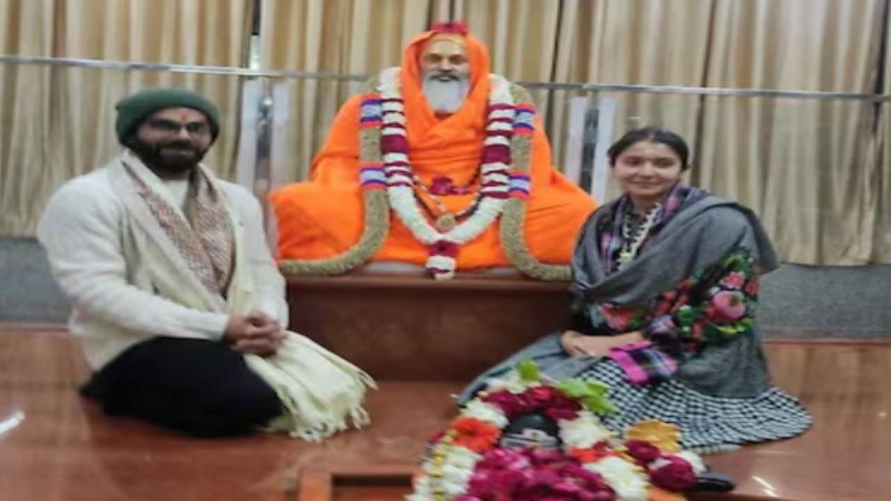 Anushka Virat in Rishikesh