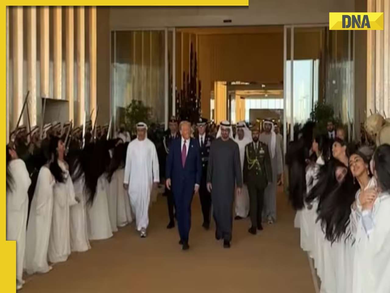 What is Al-Ayyala? Hair-flipping ritual performed by women to welcome Donald Trump in UAE