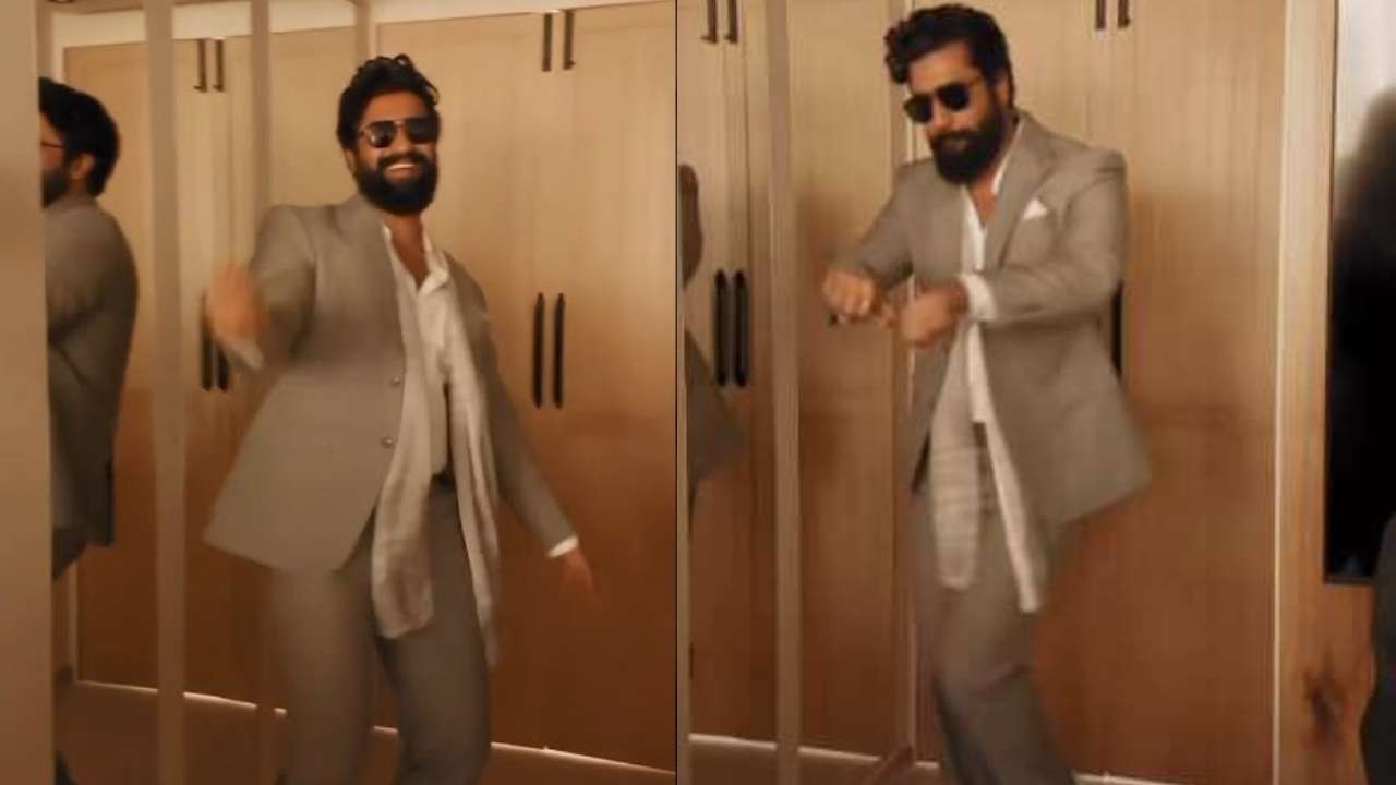 Vicky Kaushal's viral dance on Karan Aujla's song