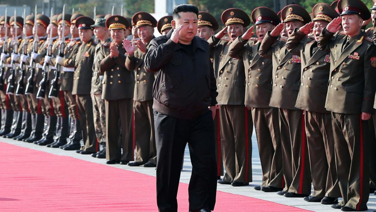 North Korea Army.