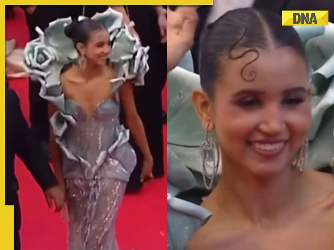 Cannes 2025: Nancy Tyagi stuns again with self-designed gown made with fabric from Seelampur