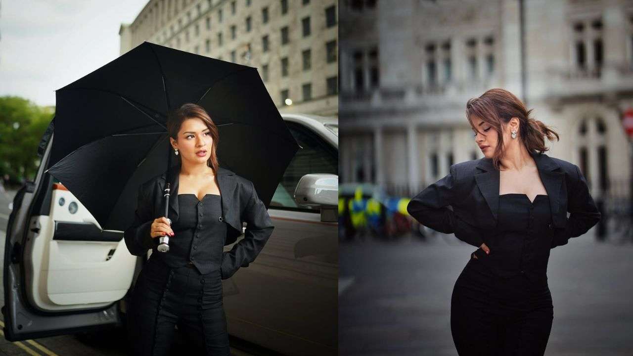 All black look