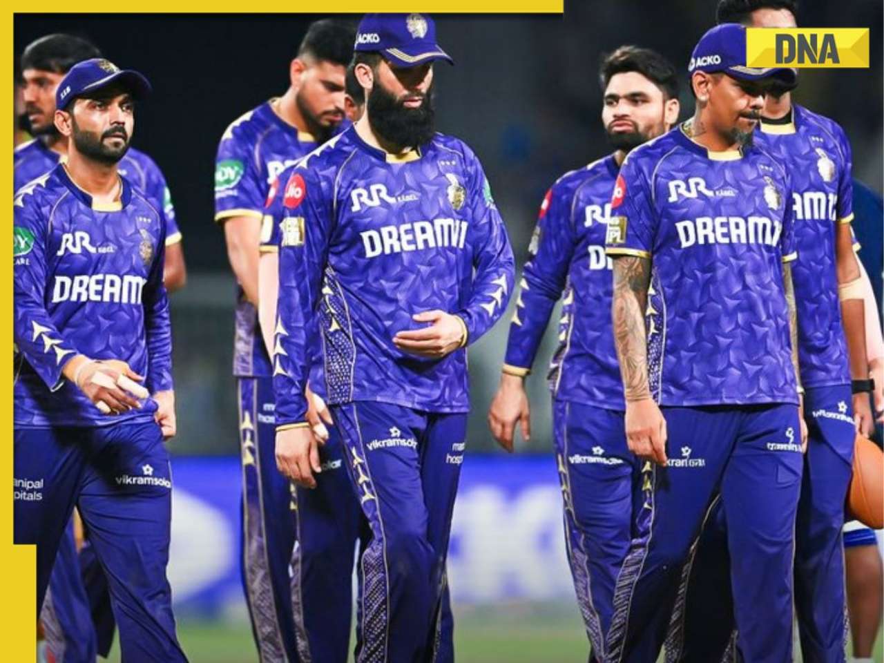 IPL 2025 업데이트 된 포인트 테이블, 오렌지 및 바이올렛 캡 목록 RCB RLI Rain vs KKR Clash in Bengaluru