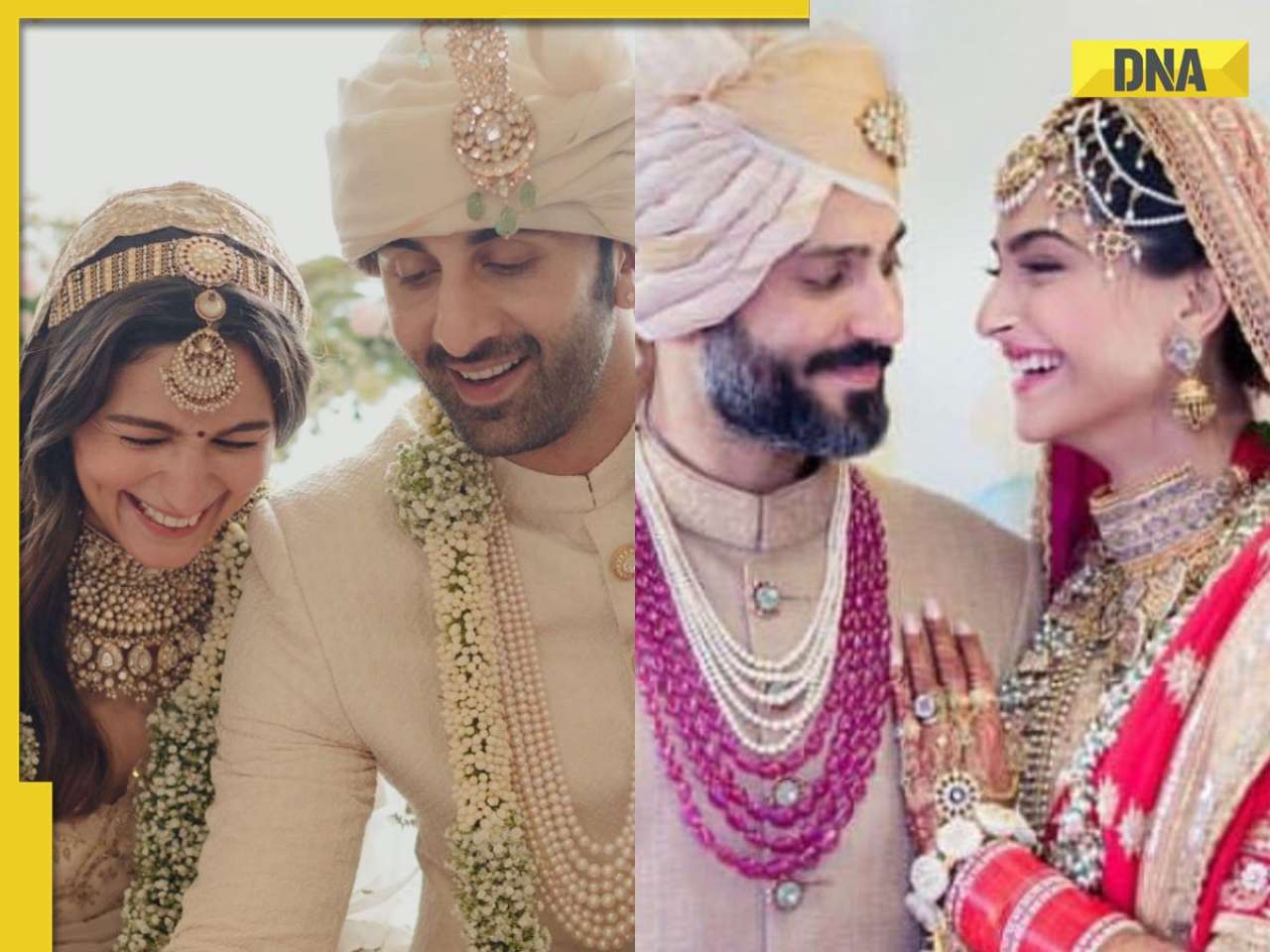 From Alia Bhatt-Ranbir Kapoor to Sonam Kapoor-Anand Ahuja: 7 Bollywood celebs who got married at their home