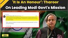  India Pakistan News: Shashi Tharoor Reacts To Leading Modi Government's Global Outreach Delegation 