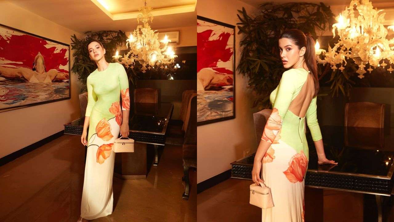 Shanaya Kapoor giving major summer fashion vibes in this summer-inspired floral dress