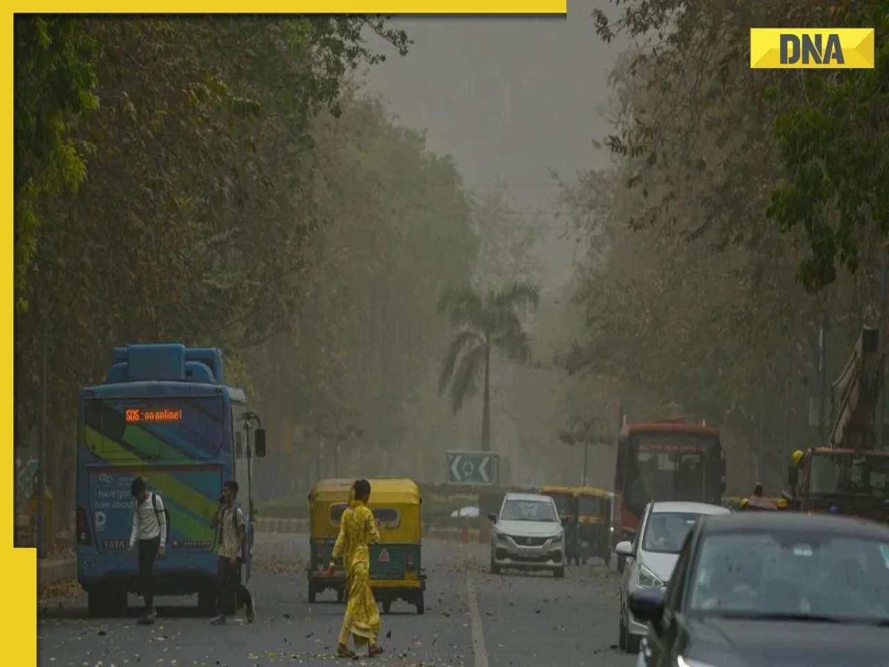 Weather Delhi-NCR 업데이트 : Im은 빛의 강우량, Deli-NCR의 돌풍을 예측합니다.