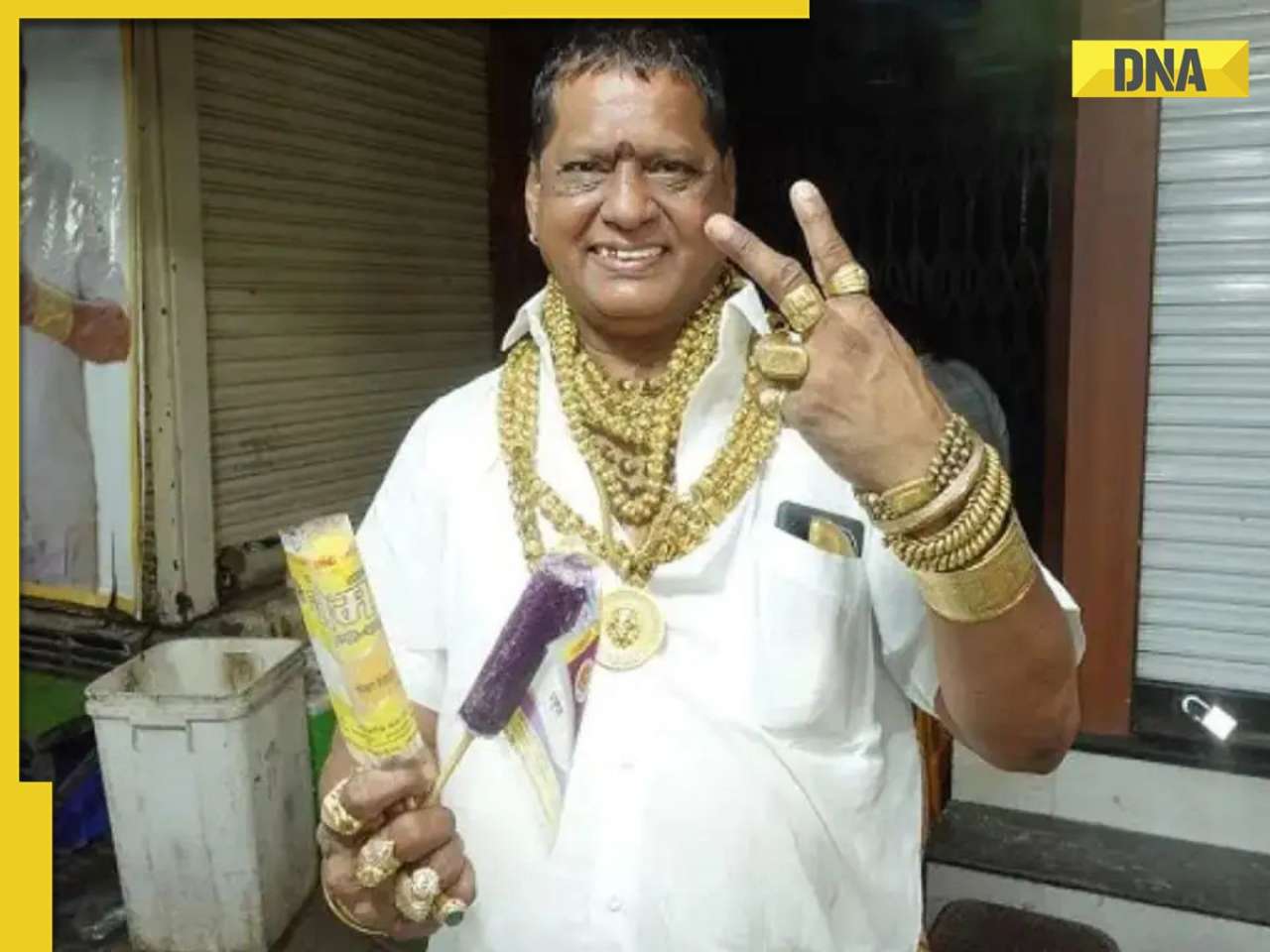 Meet the ‘Gold Man' of Indore, who redefines street food in style, serves 24-carat gold kulfi