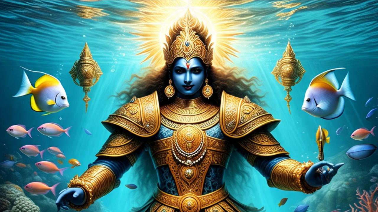 समुद्र और सूर्यदेव की सुरक्षा