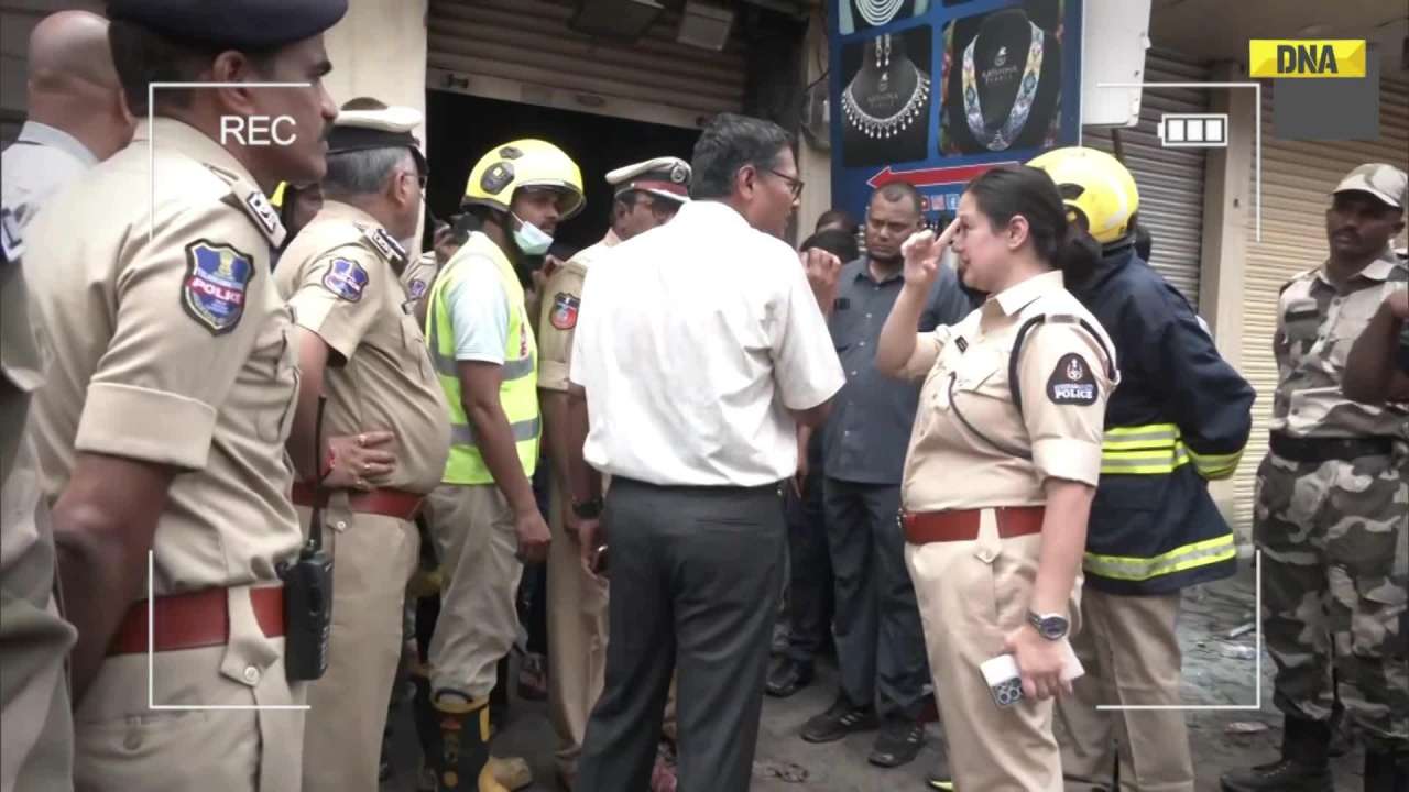 Hyderabad News: Charminar Fire Kills 17, MP G Kishan Reddy Reaches Site | Hyderabad Fire Accident